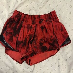 Lululemon tiedye shorts. 2 inch inseam